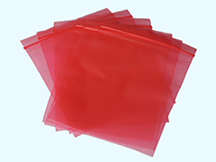 CSD-PE red anti-static self-sealing bone bag