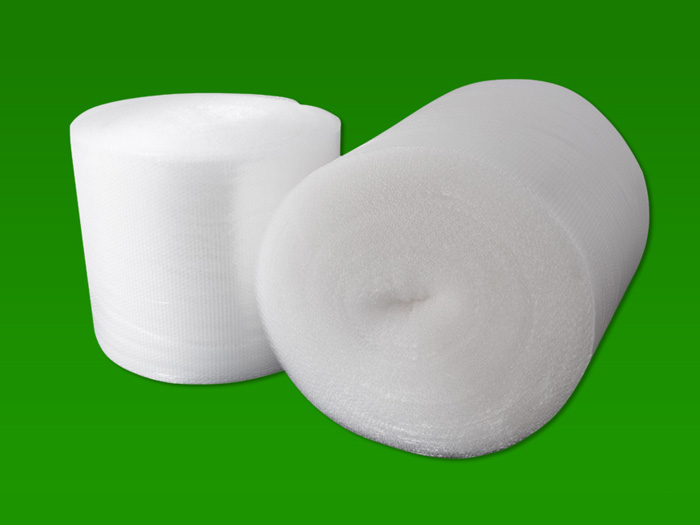 Single-sided white bubble roll