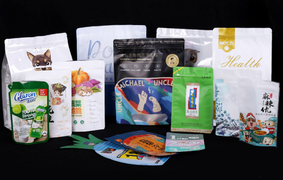Double sided printing composite bag