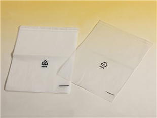 CSD-CPE frosted green envelopes single-sided printing paste bags