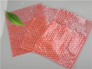 Single-sided red anti-static bubble bag